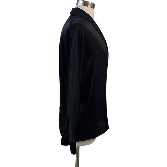 ARITZIA Wilfred Satin button up shirt top XS - Picture 2 of 11